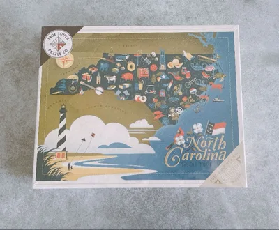 レア 新品 500ピースジグソーパズル「North Carolina」
