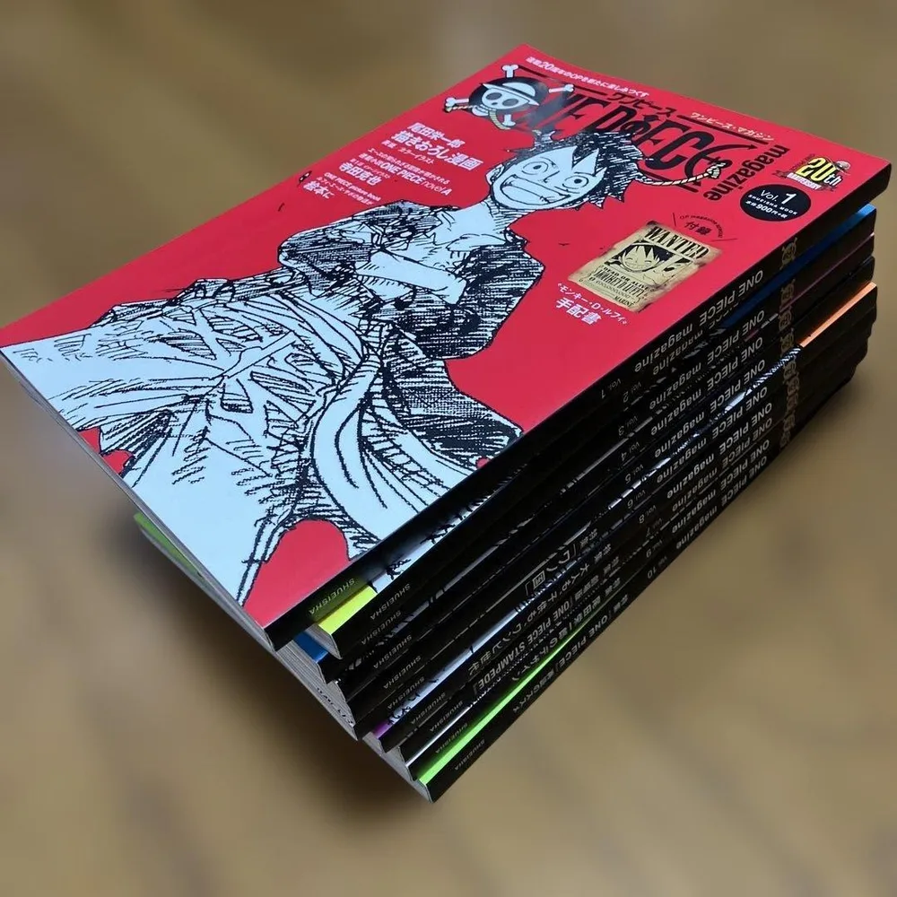 手配書未開封 ONE PIECE magazine Vol.1-10