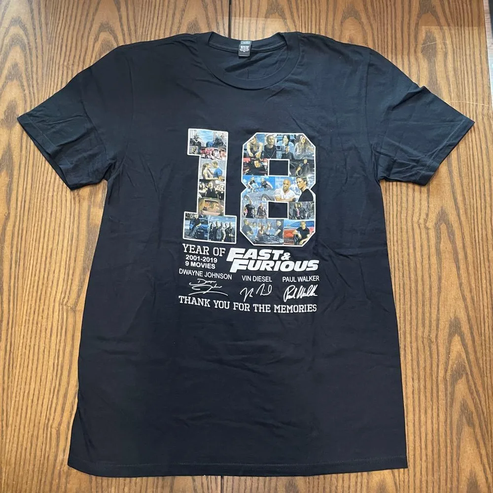 FAST & FURIOUS 18周年記念 Tシャツ