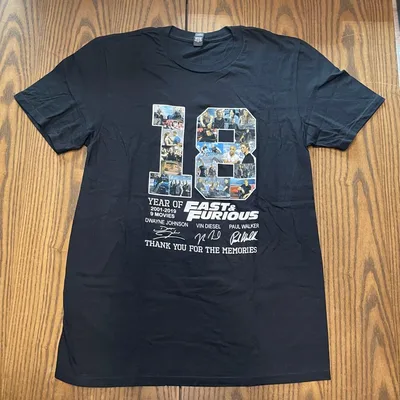 FAST & FURIOUS 18周年記念 Tシャツ
