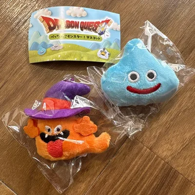 ドラゴンクエスト ぺったんこモンスター! マスコット ガチャ ゴースト&スライム