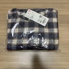 匿名配送、新品 UNIQLO キッズ チェックティアードワンピース 140