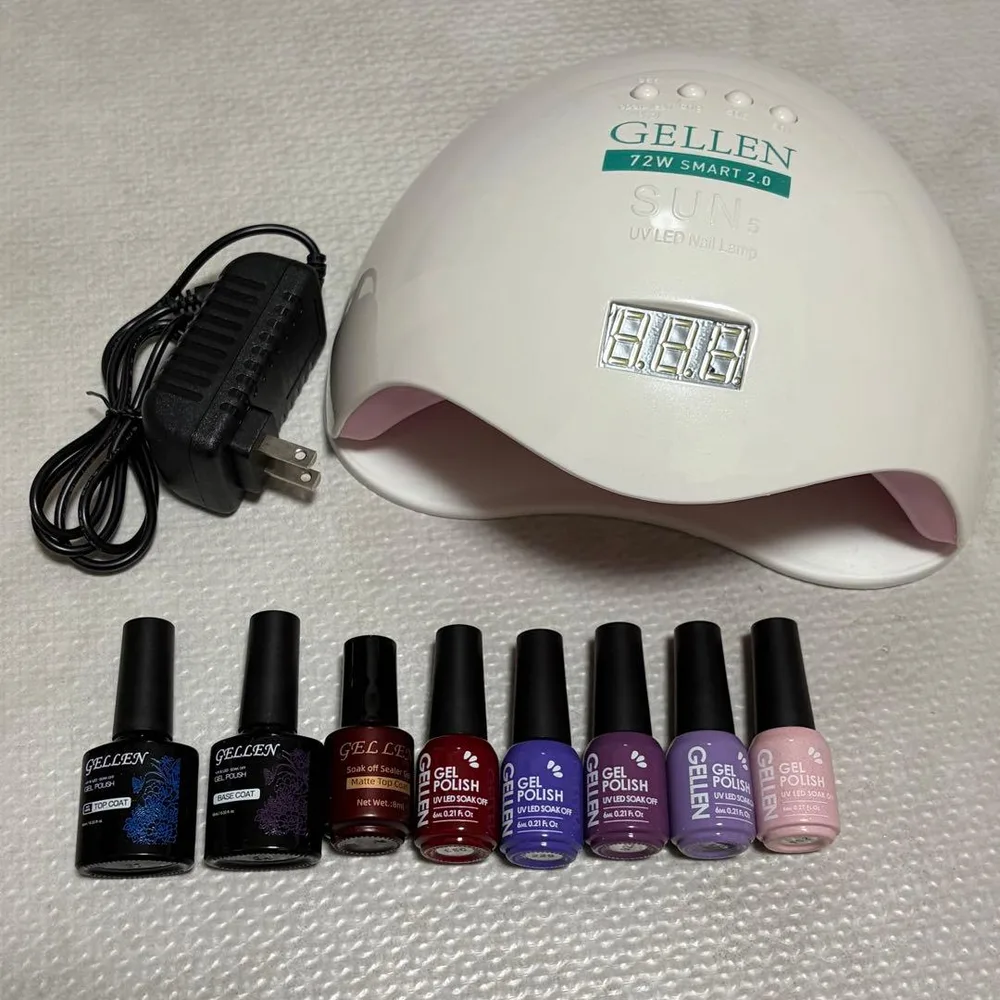 ジェルネイルまとめ売り ライト付き