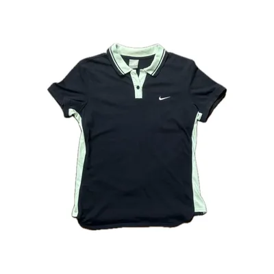 NIKE 半袖ポロシャツ 紺 Mサイズ
