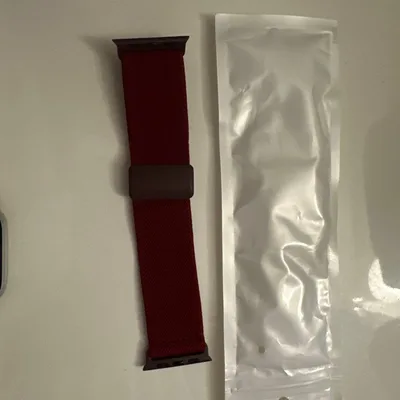 Apple Watch用 伸縮性ナイロンバンド ボルドー