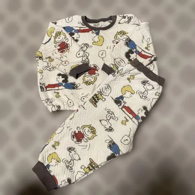 PEANUTS ベビーパジャマ 上下セット