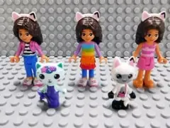 【LEGO】 レゴ ギャビーのドールハウス ミニフィグ 5個(gdh01)