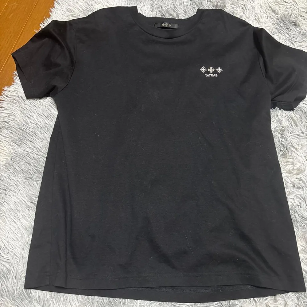 TATRAS タトラス Tシャツ ブラック ロゴ サイズ1