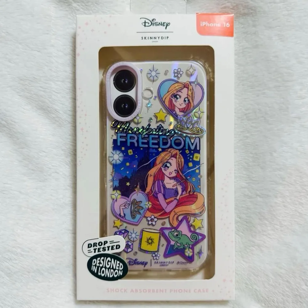 ラプンツェル SKINNYDIP ディズニー iPhone16 スマホケース