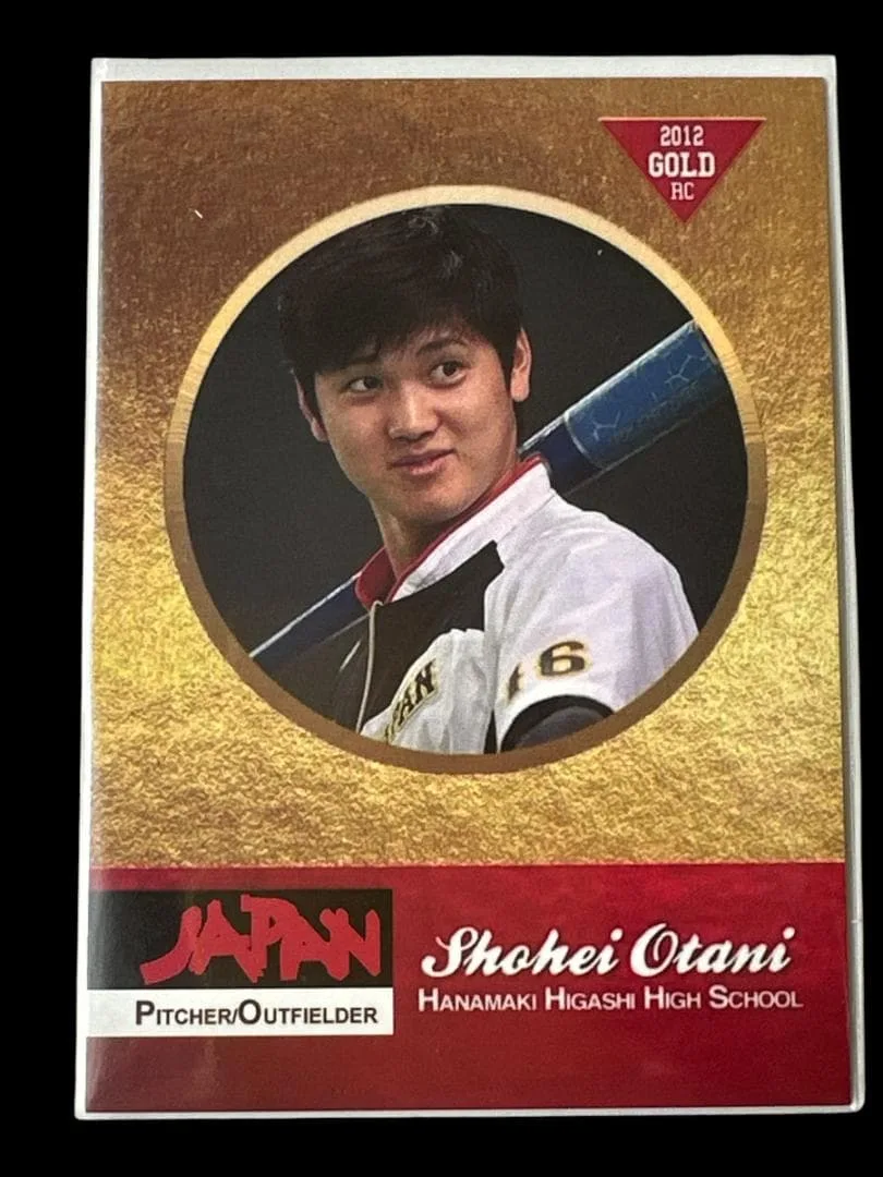 【希少】大谷翔平 2012 花巻東高校 GOLD ルーキーカード