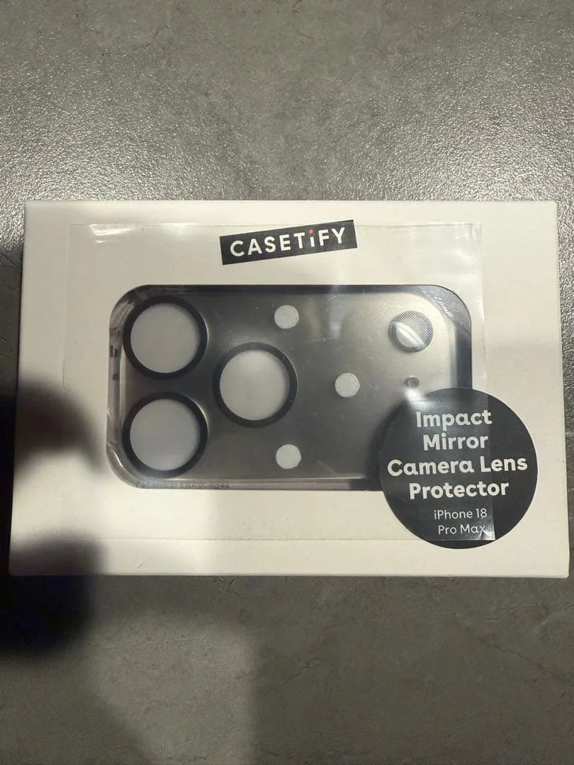 CASETiFY iPhone 18 Pro Max カメラレンズ保護
