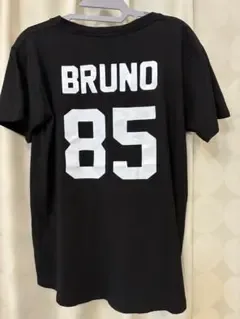 BRUNO 85 プリント 半袖Tシャツ ブラック XL