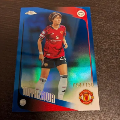 Topps Chrome 宮澤ひなた 150枚限定 マンチェスターユナイテッド