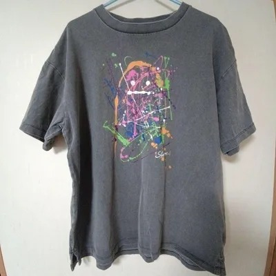 graniph グラニフ ペイント柄 Tシャツ Sサイズ
