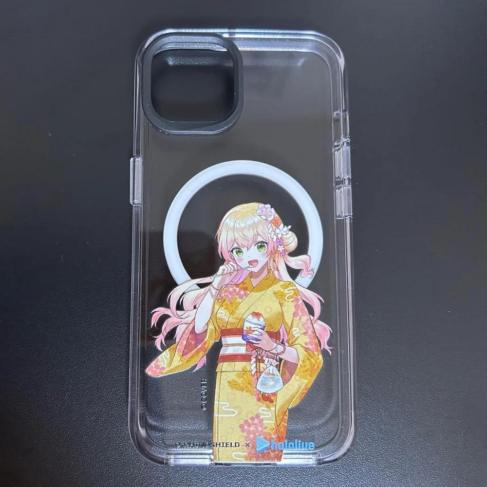 RHINOSHIELD iPhone14ケース ホロライブ 桃鈴ねね 浴衣