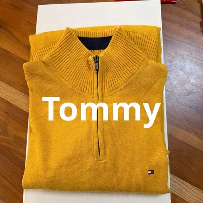 TOMMY HILFIGER ハーフジップニット