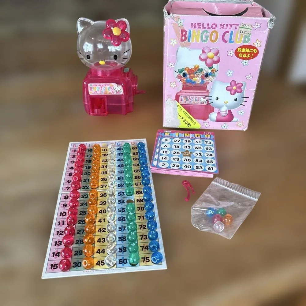 平成 レトロ HELLO KITTY ビンゴクラブ