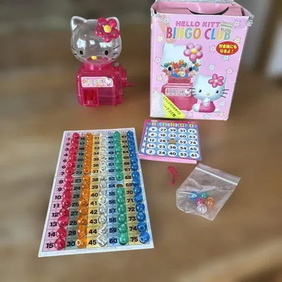 平成 レトロ HELLO KITTY ビンゴクラブ
