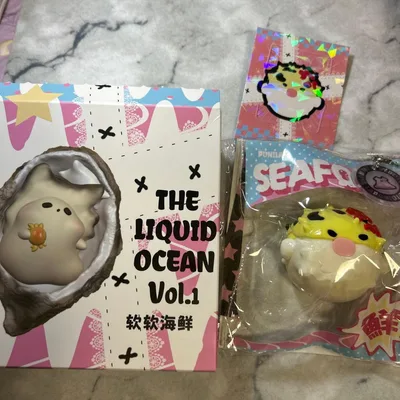 Puni Lab SEAFOOD スクイーズ ふぐ