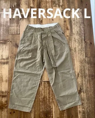 HAVERSACK L チノパン ベージュ