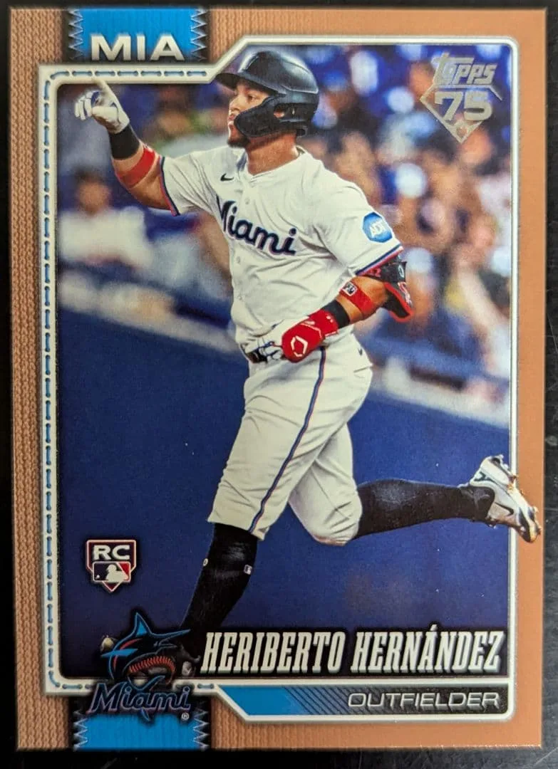 【即購入可】Topps Heriberto Hernandez 2026シリ
