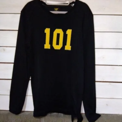Lee 101ロンT 長袖カットソー ブラック サイズ40