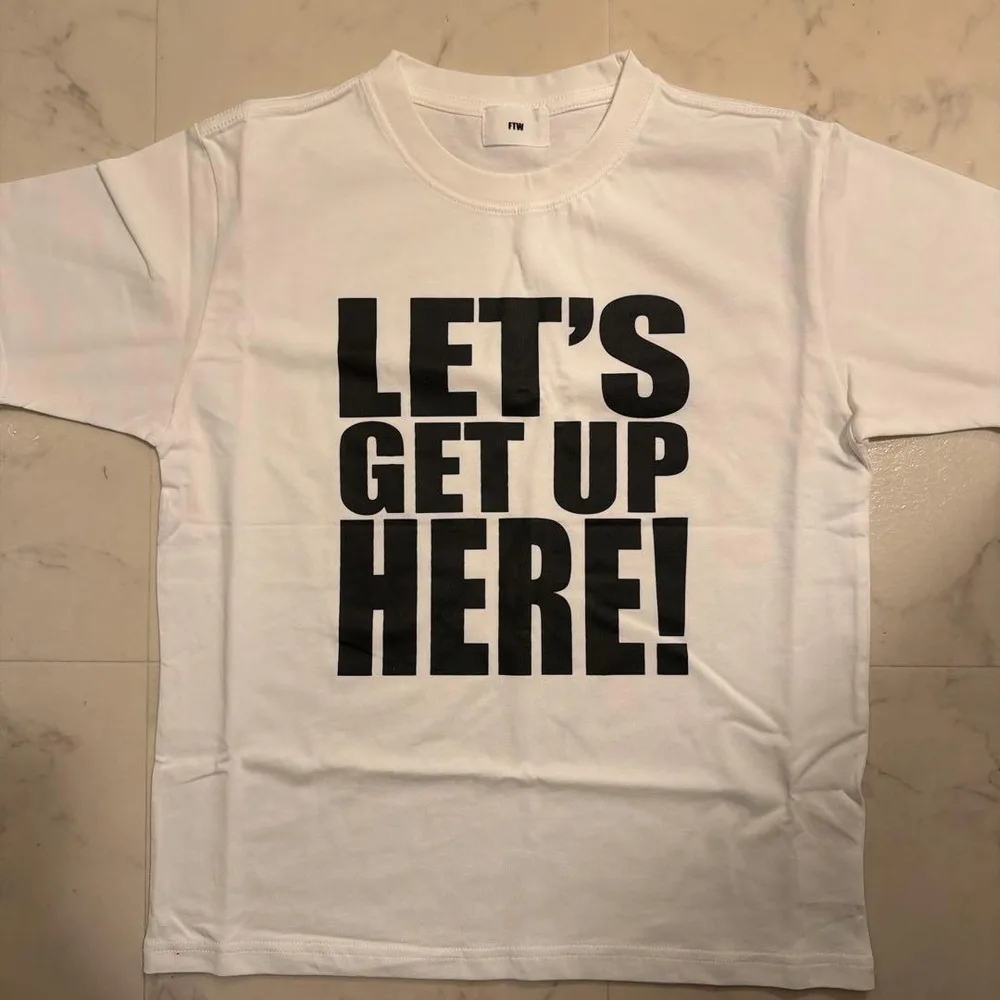FTW 半袖Tシャツ ホワイト ロゴプリント