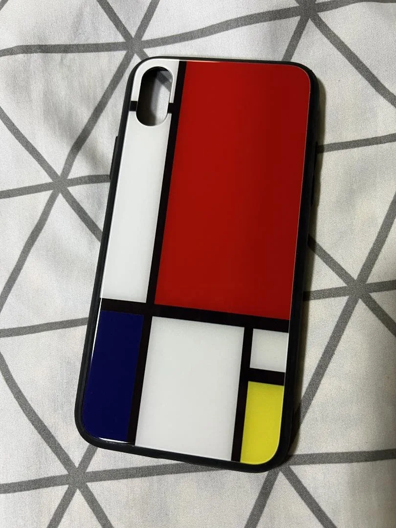 iPhoneX/iphoneXSケース ガラスケースハードケース