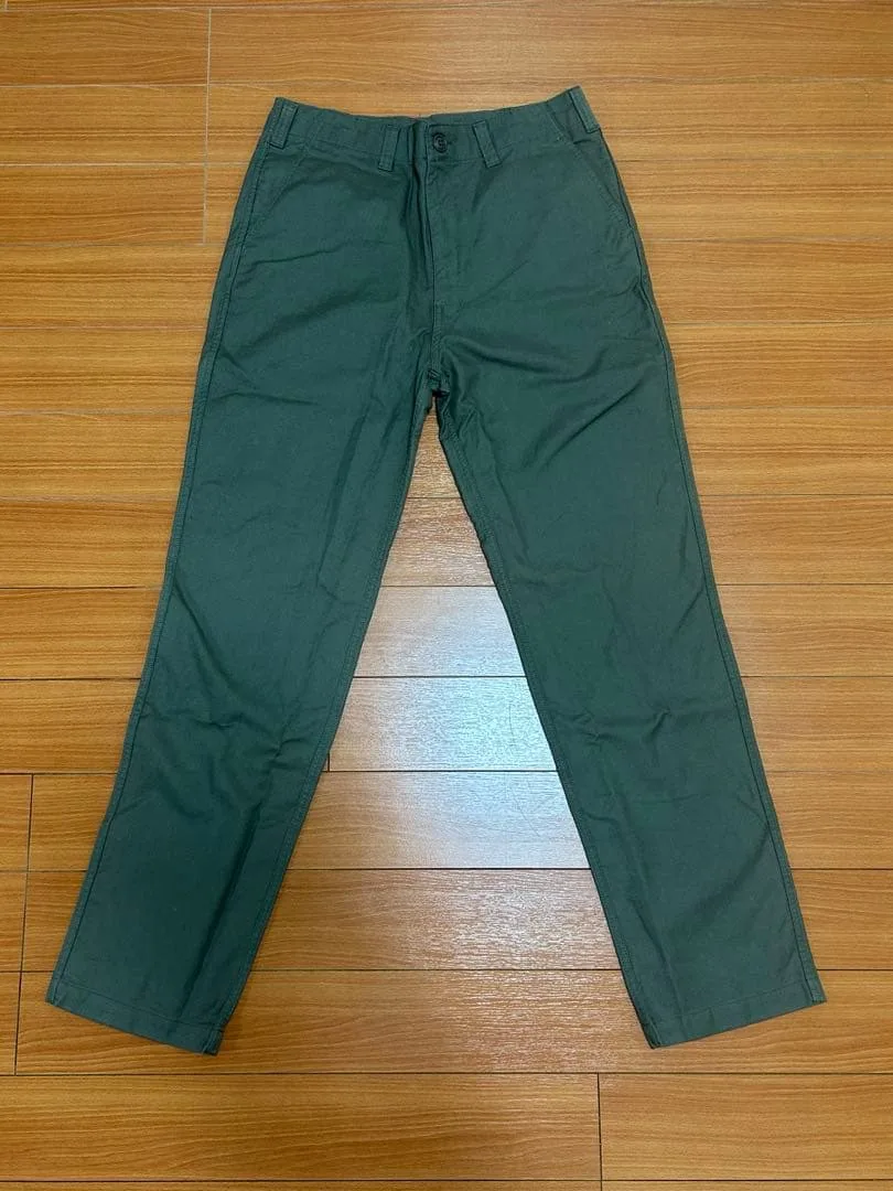 GOODENOUGH ワークパンツ カーキ M
