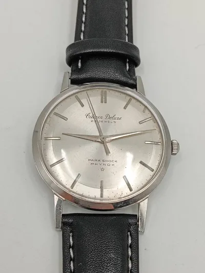 【OH済】CITIZEN Deluxe 23JEWELS 手巻き 腕時計