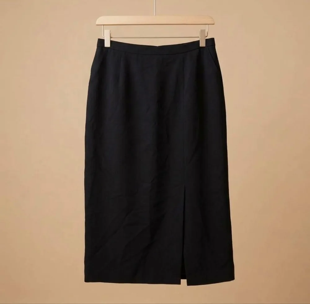 美品✨ レナウン 大きいサイズ ロングタイトスカート XL 黒 オフィス