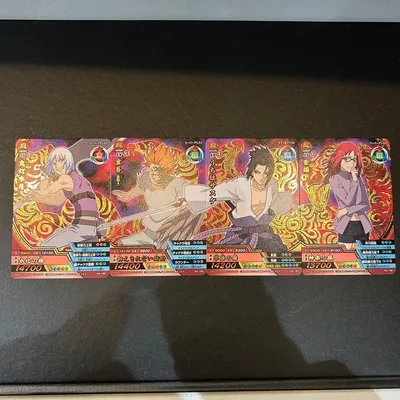NARUTO データカードダス 4枚セット NX-185-188