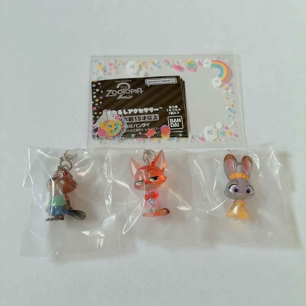 ズートピア2 めじるしアクセサリー ジュディホップス ニックワイルド ニブルズ