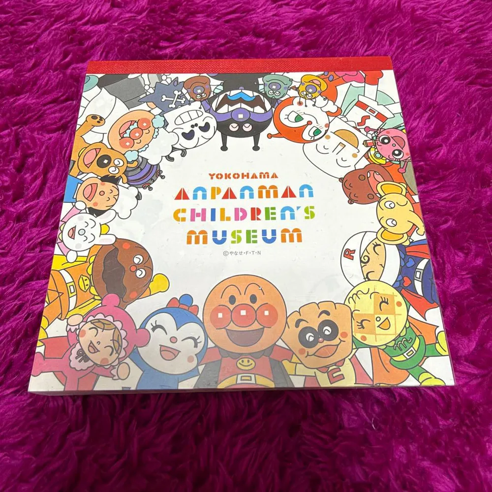 横浜アンパンマンこどもミュージアム限定 スクエアメモ