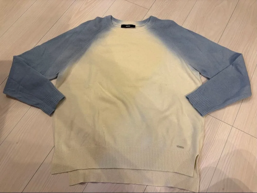 DIESEL グラデーション 長袖ニット
