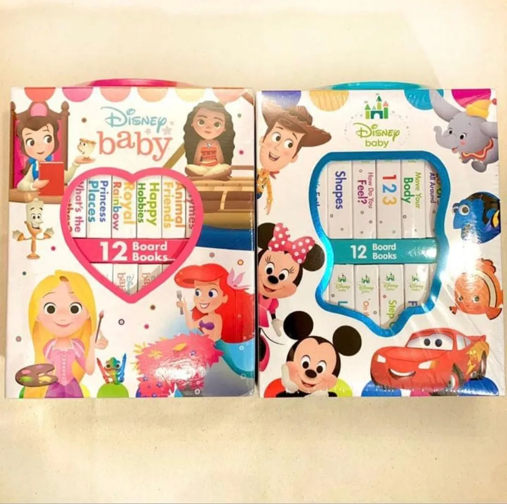 Disney 英語絵本 ディズニープリンセス 数字 色