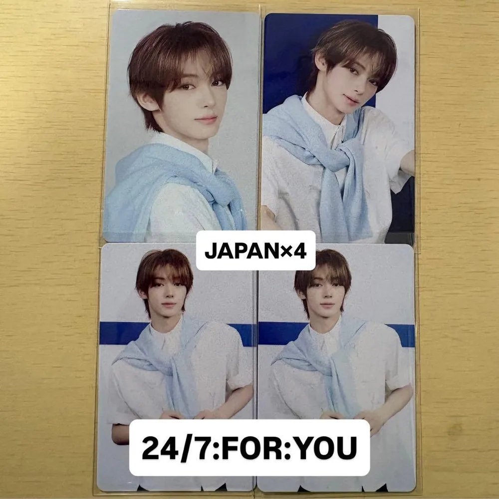 TWS ハンジン 24/7:FOR:YOU トレカ 4枚セット