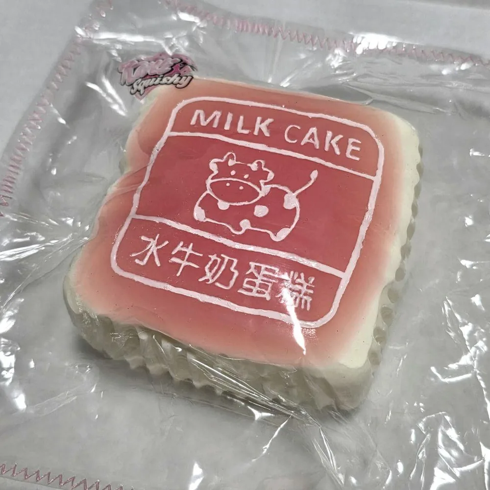 kikisquishy 牛ケーキ ピンク 純泥風 XLサイズ