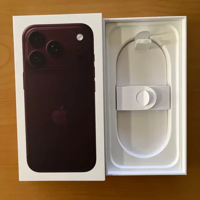 iPhone18pro バーガンディ 512GB 空箱