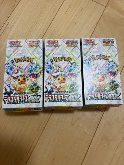 【正規品】ポケモンカード テラスタルフェスex シュリンク ペリなし 統一パック