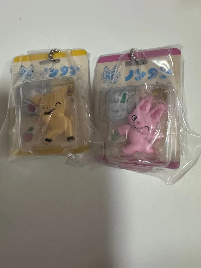 ノンタンパッケージチャーム うさぎさん、ぶたさん