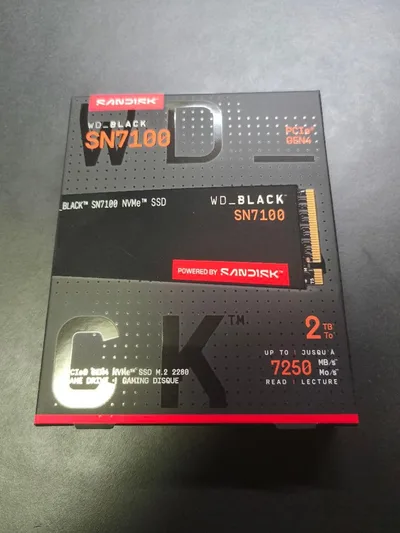 SanDisk WD_BLACK SN7100 2TB NVMe SSD