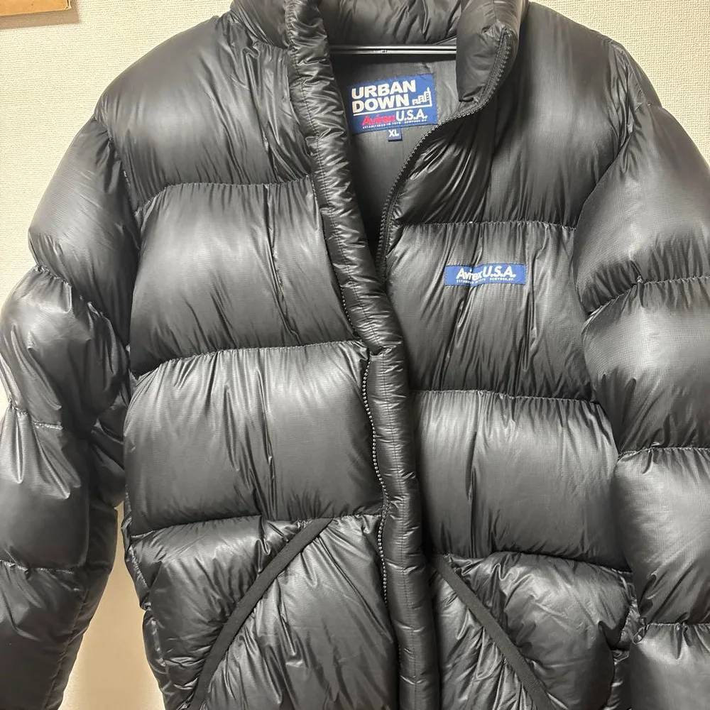 Avirex U.S.A. ダウンジャケット XL ブラック