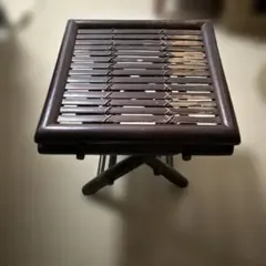木製 折りたたみ式 スツール ローテーブル