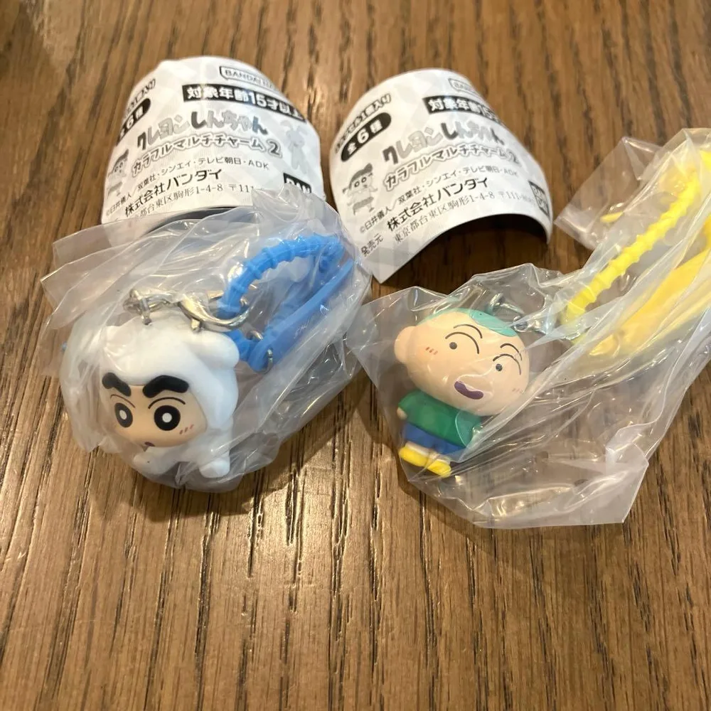 クレヨンしんちゃん カラフルマルチチャーム2 しんちゃん マサオくん 2点セット