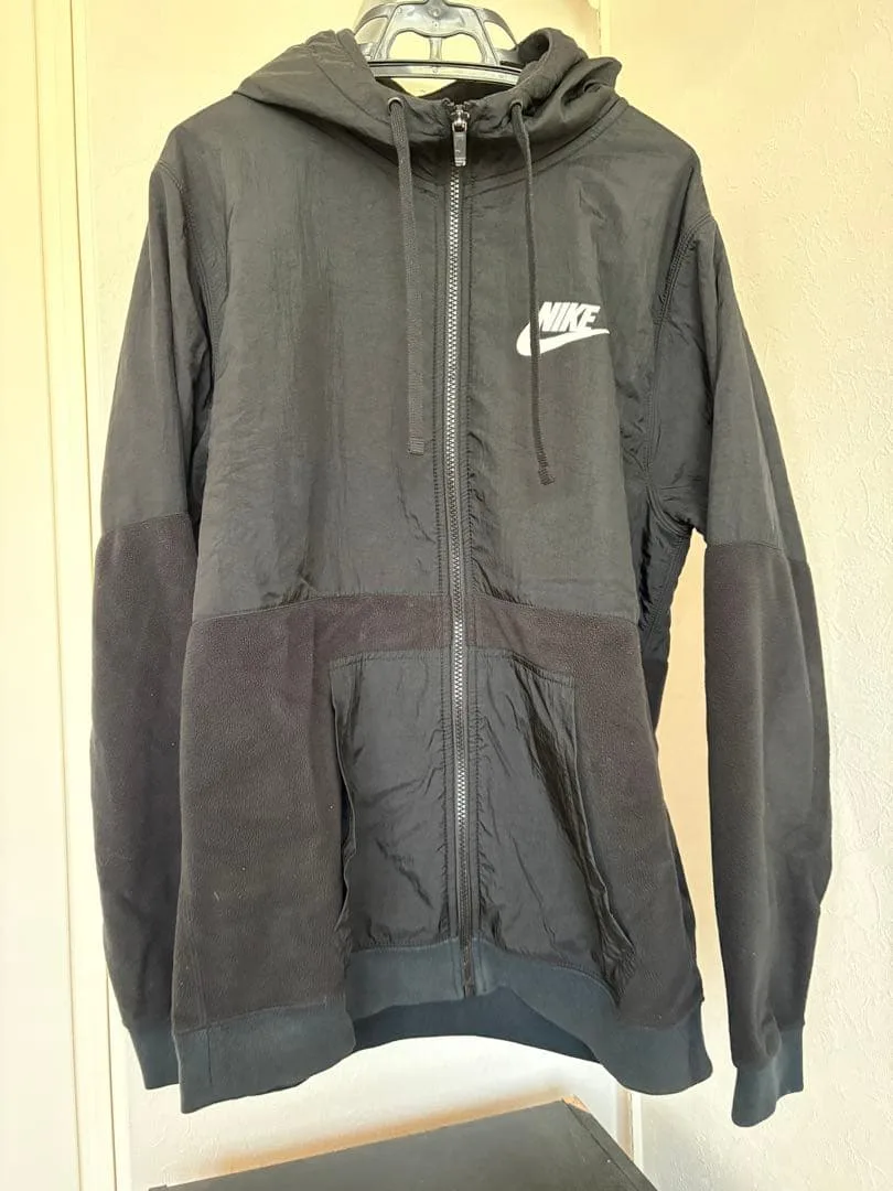 NIKE ジップアップパーカー ブラック M