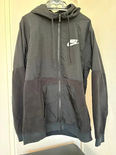NIKE ジップアップパーカー ブラック M