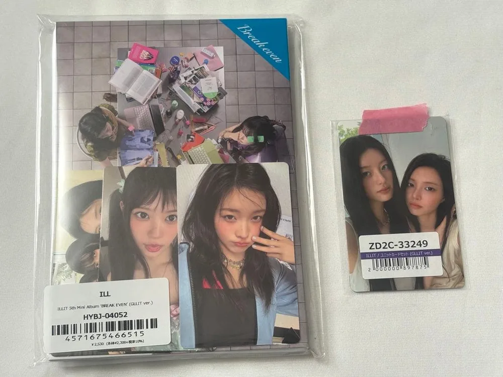 ILLIT BREAK EVEN GLLIT ver 新品未開封