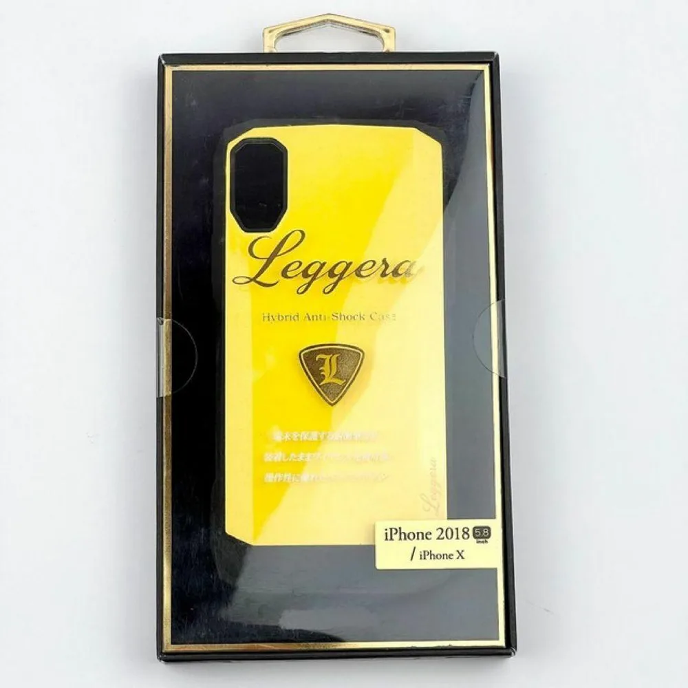 新品 iPhone XS X スマホ ケース ワイヤレス充電可能 スマート 黄色