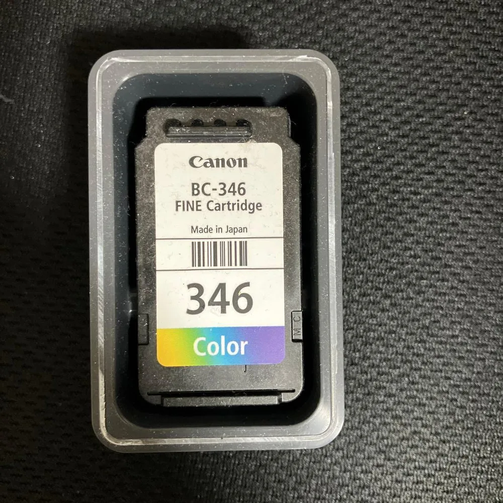 Canon BC-346 FINE カートリッジ カラー 使用済み